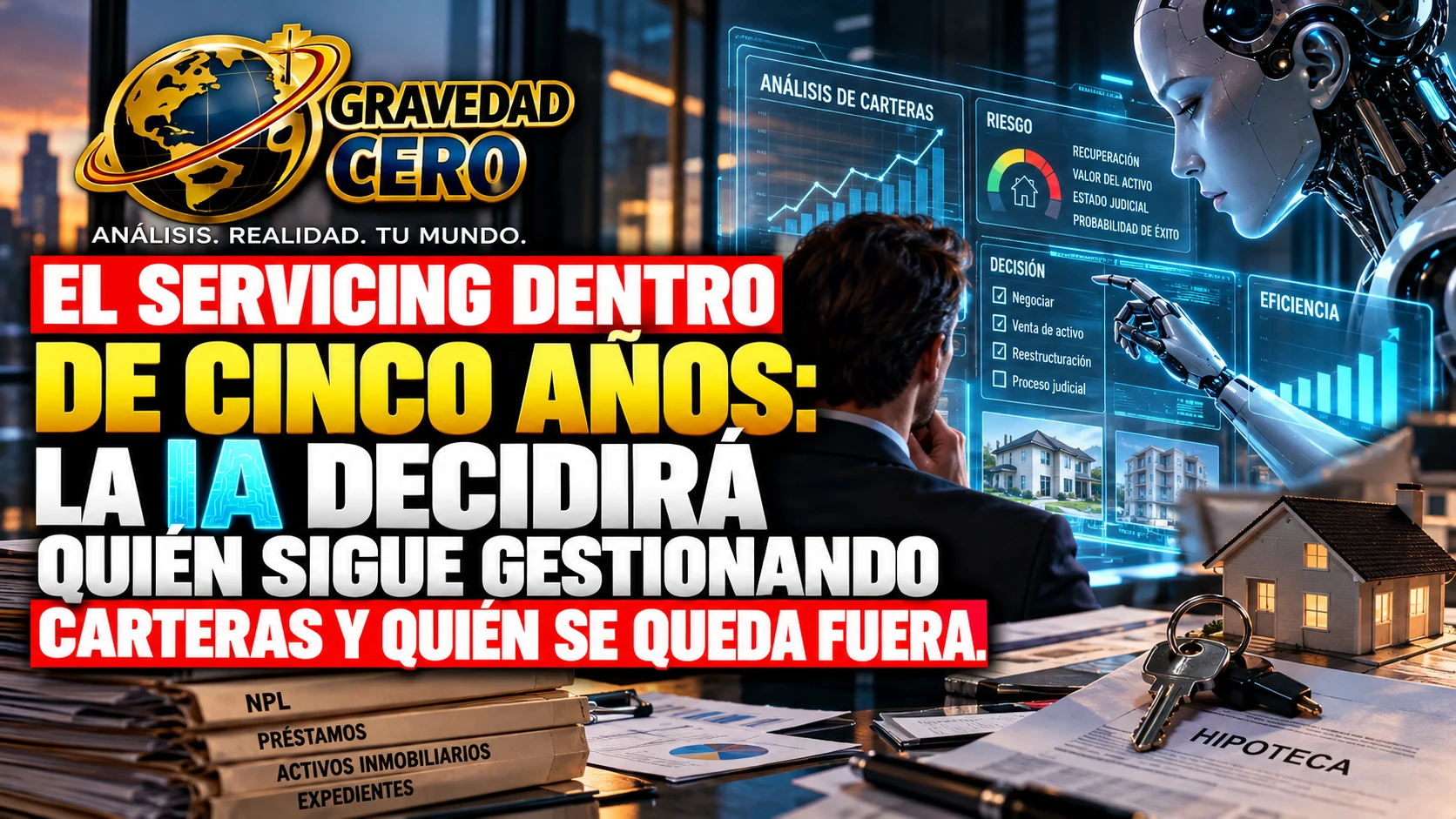 El servicing dentro de cinco años: la IA decidirá quién sigue gestionando carteras y quién se queda fuera