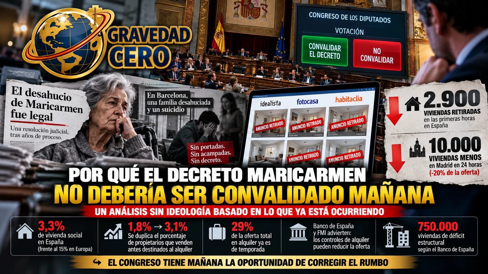 Por qué el decreto Maricarmen no debería ser convalidado mañana. Un análisis sin ideología basado en lo que ya está ocurriendo