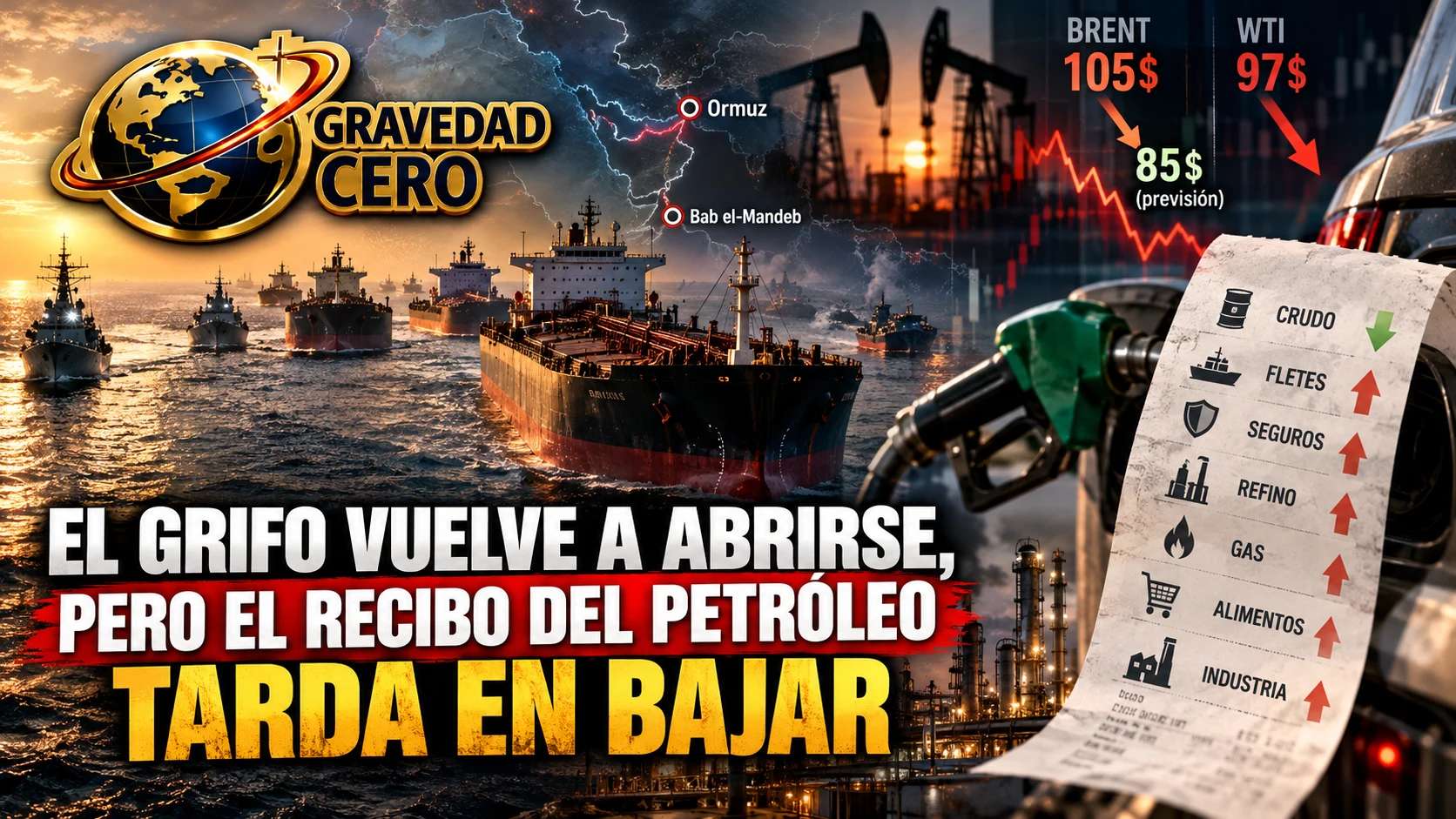 El grifo vuelve a abrirse, pero el recibo del petróleo tarda en bajar