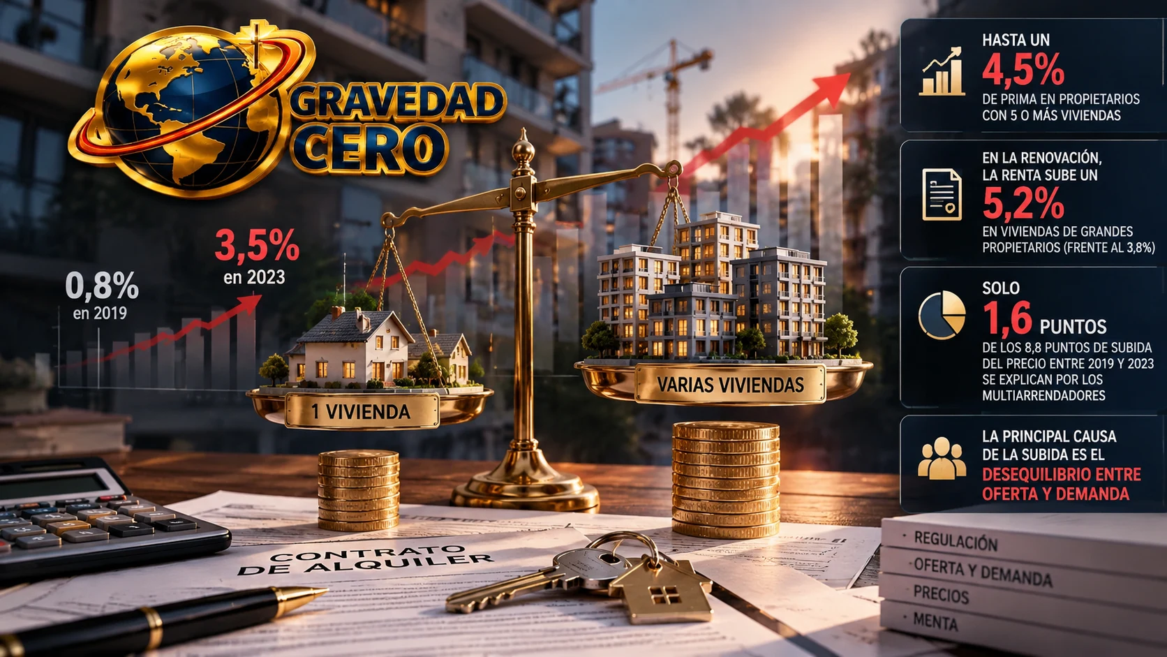 Un 3,5% de diferencia no explica un mercado entero